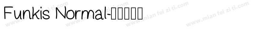Funkis Normal字体转换